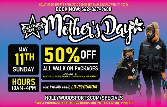 Mother's Day Walk On Special - May 11th