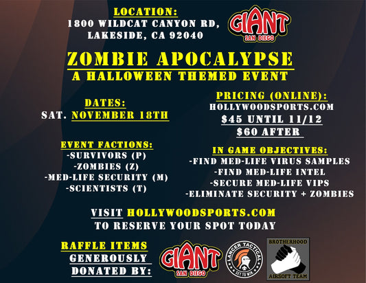 GIANT SAN DIEGO - ZOMBIE APOCALYPSE