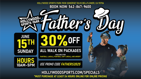 Father's Day Walk On Specials - June 15th