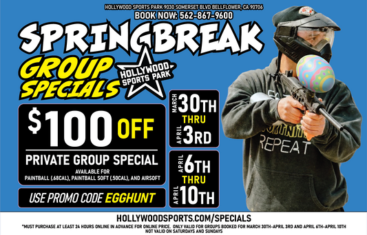 Spring Break Group Specials - 2026