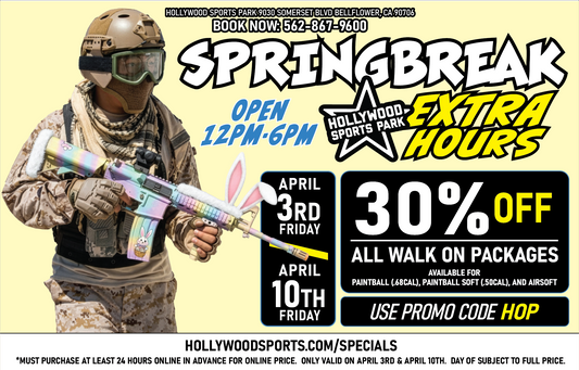 Spring Break Walk On Special - 2026